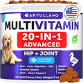 Dog Multivitamin Chewable with Glucosamine 26 in 1 Dog Vitamins and Supplements Senior & Puppy Multivitamin for Dogs Pet Joint Support Health Immunity Mobility Gut Skin 120 Chews