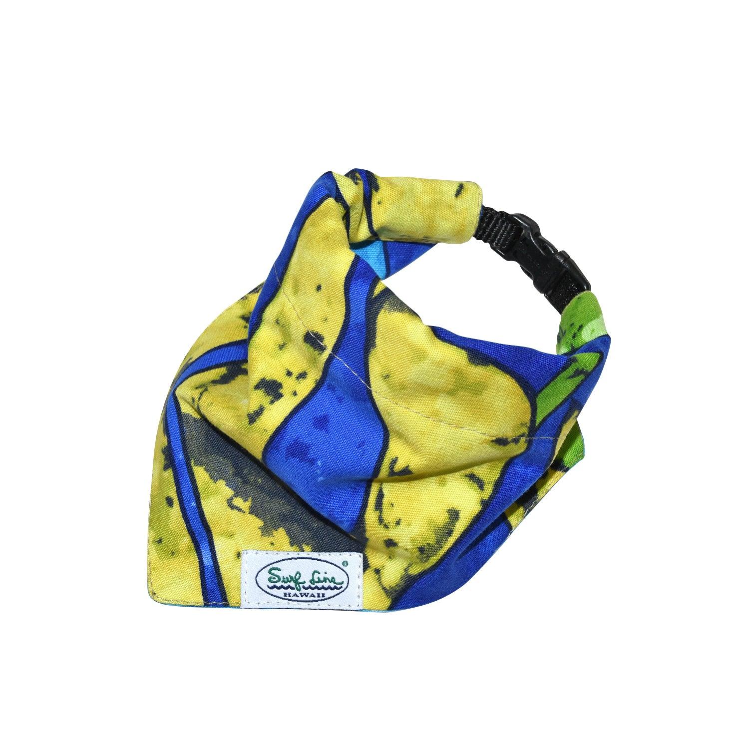 Pet Collar Scarf - Surf Line Hawaii Leaves