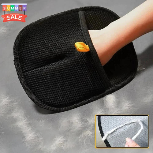 2PCS Static Pet Hair Removal Gloves | Grooming Mitt for Cats and Dogs